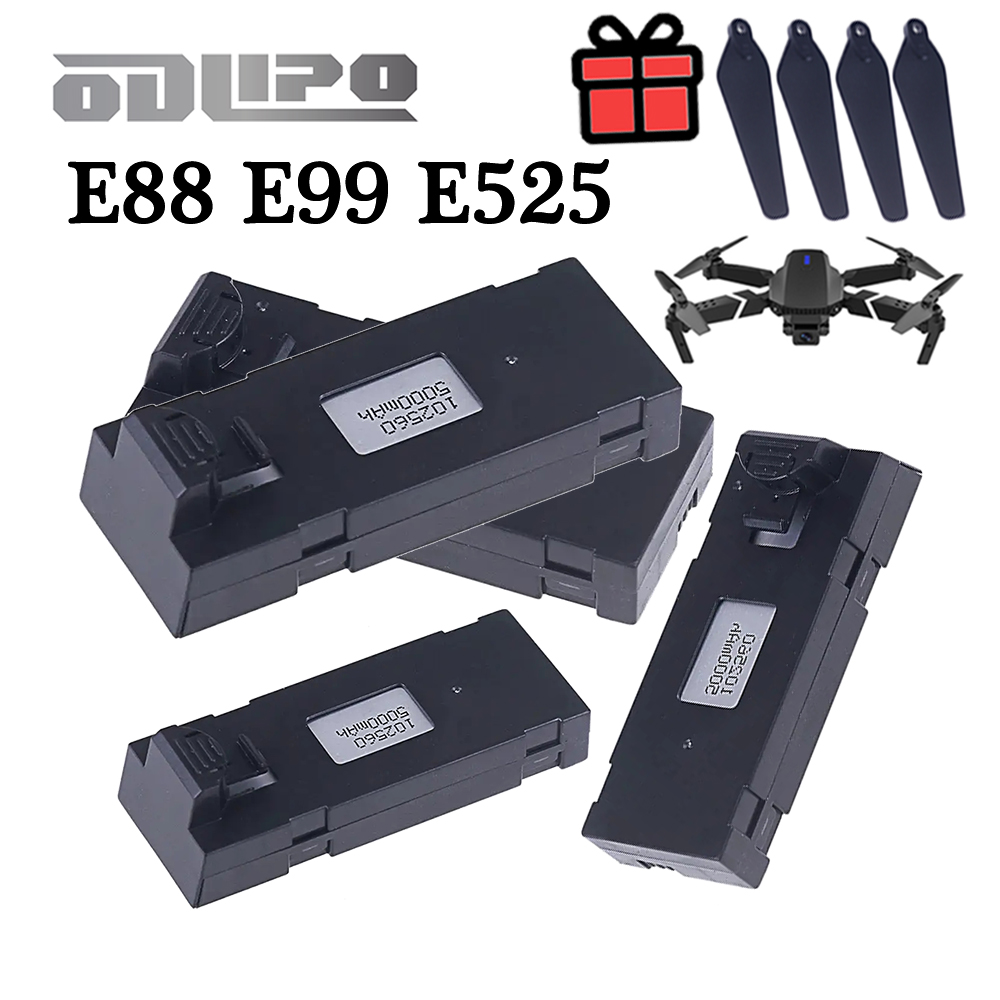 Eachine Drone E58 - E88 3,7 V 5000 mAh LiPo