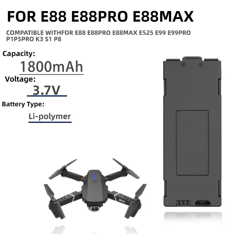1-10 stücke E99 Pro Drone Batt – Eachine Drone E58 Bewertung und Preis